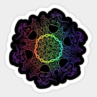 Mandala Sticker